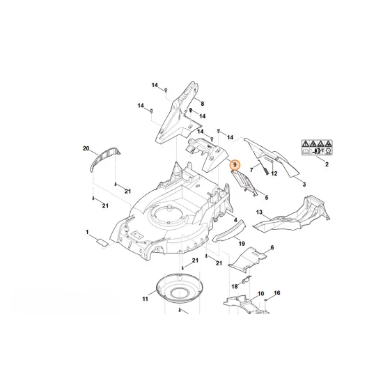 Stihl  Uchwyt 6364 703 6600